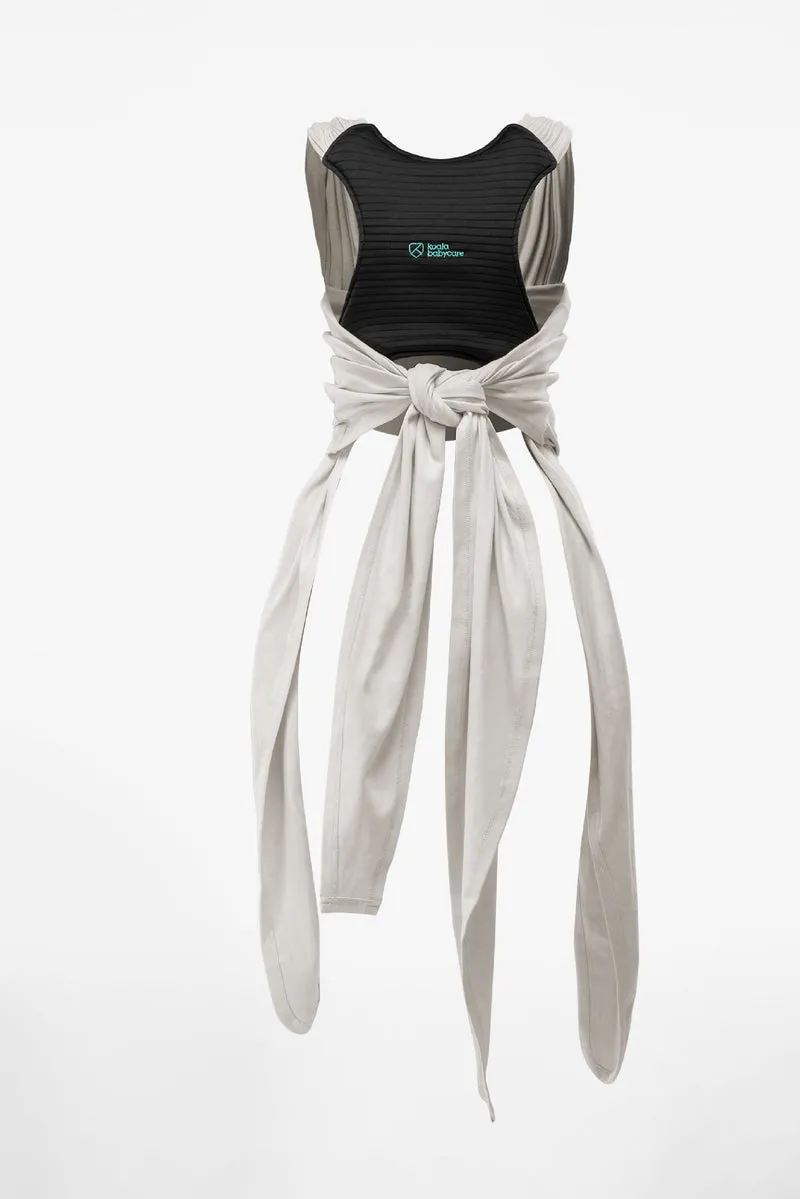 CUDDLE BAND 2 Newborn Baby Wrap - Light Grey