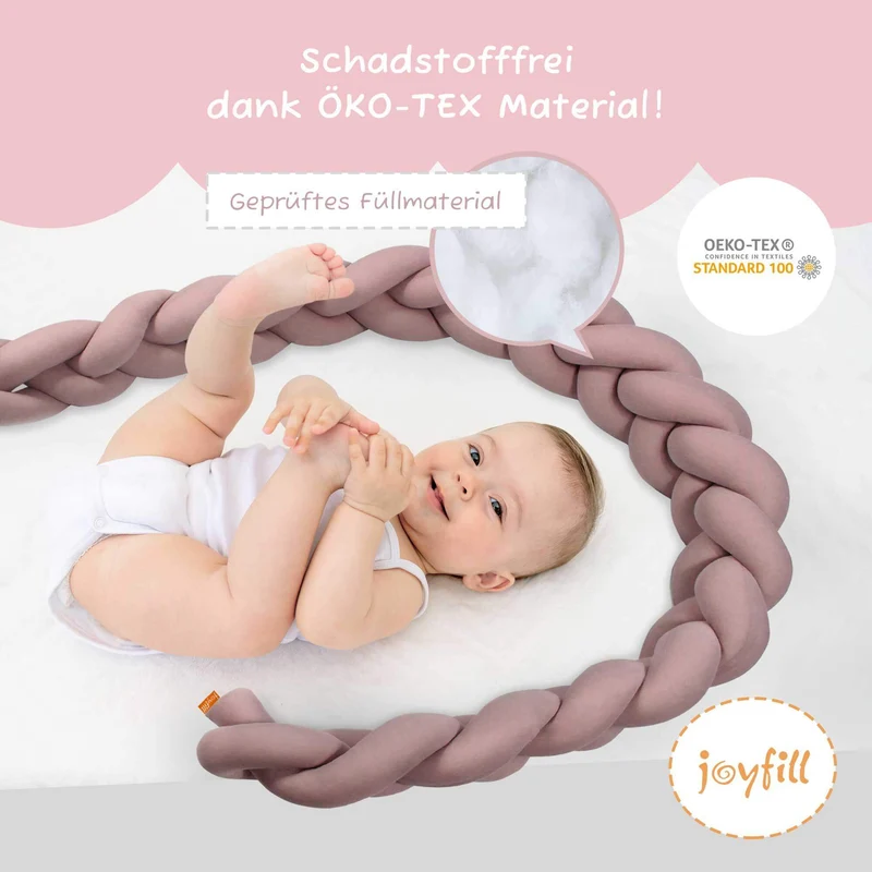 Bettumrandung - Geflochtene Nestchenschlange 300cm