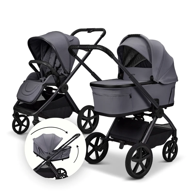 MOON GIO Fold Kombikinderwagen inkl. Träumeland Matratze