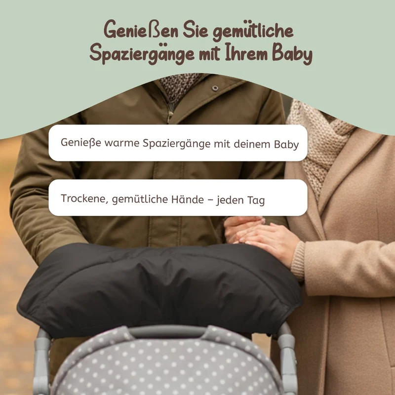 Joyfill Kinderwagen Handwärmer Handmuff Universal
