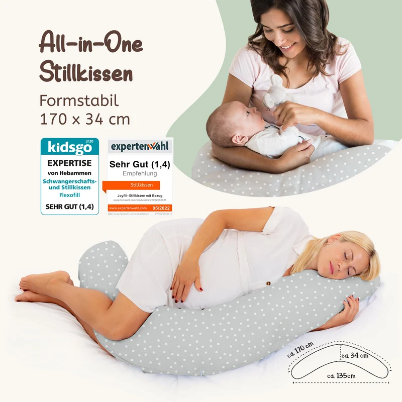 joyfill Stillkissen I Von Hebammen Getestet I Flüsterleise Füllung