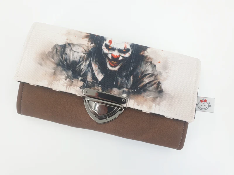 Geldbörse Clown von Atelier MiaMia