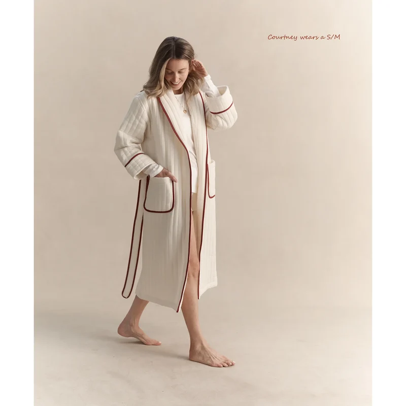 Phile Quilted Robe