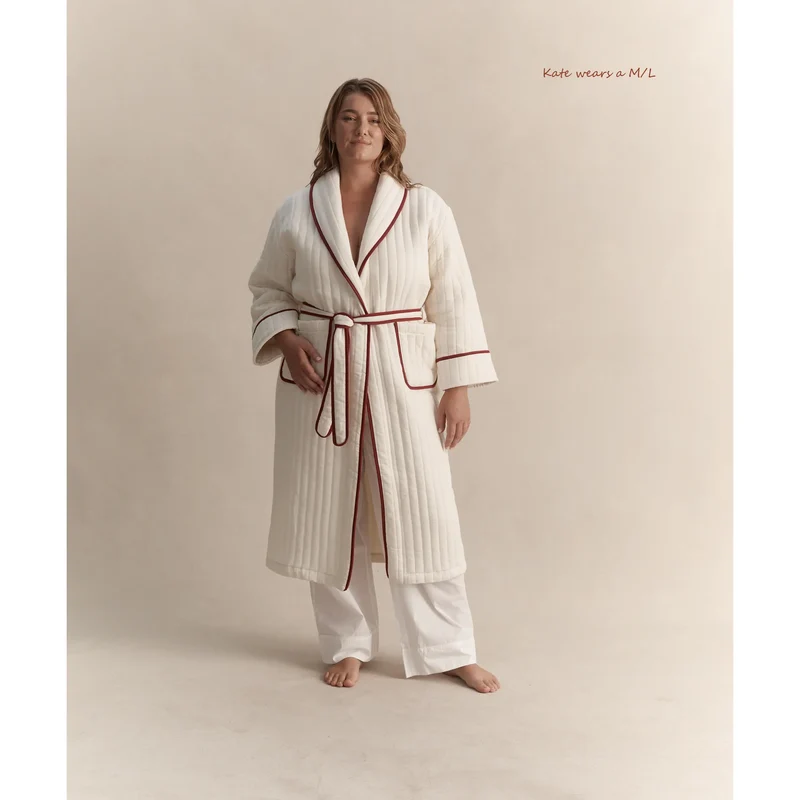 Phile Quilted Robe