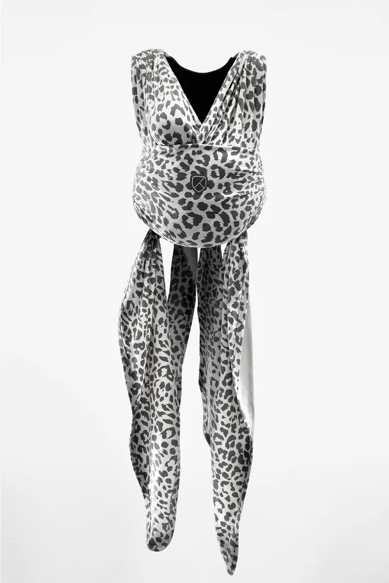 CUDDLE BAND 2 Newborn Baby Wrap - Leopard Print