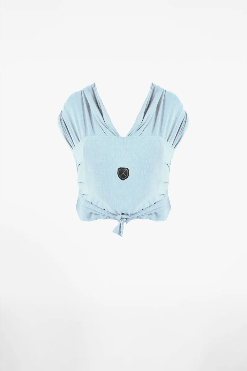 CUDDLE BAND Newborn Baby Wrap - Light blue