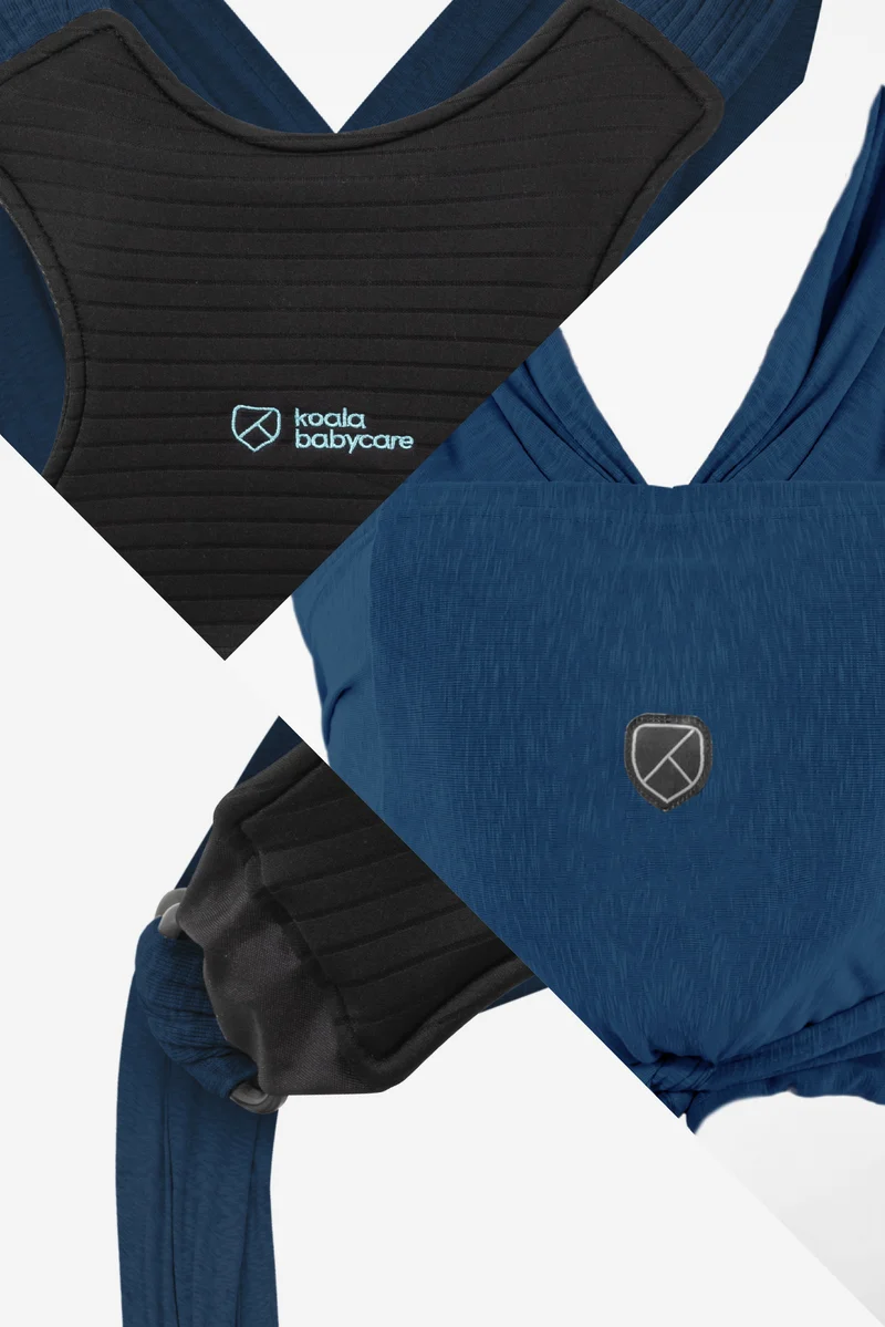 CUDDLE BAND Newborn Baby Wrap - Dark Blue