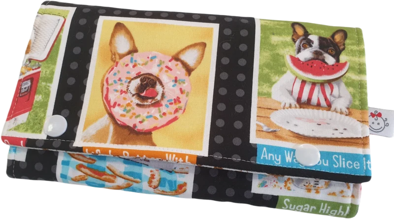 Geldbörse crazy Dogs von Atelier MiaMia