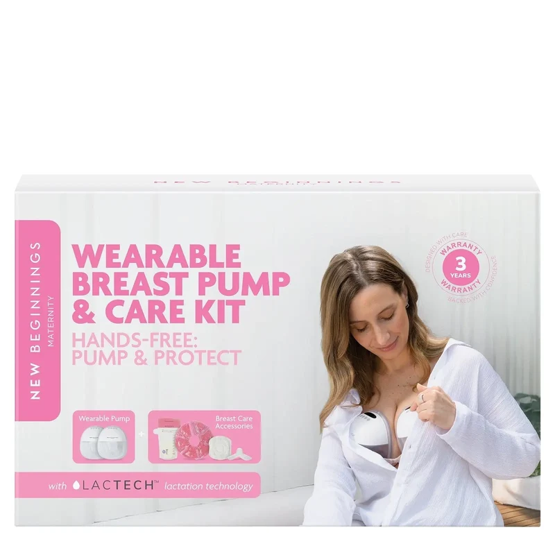 New Beginnings Wearable Breast Pump & Care Kit