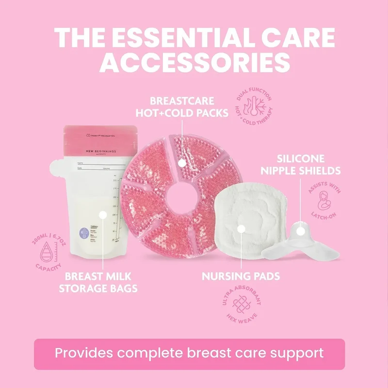 New Beginnings Wearable Breast Pump & Care Kit