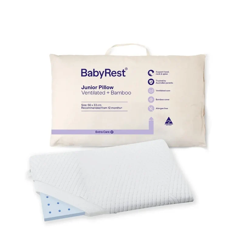 Babyrest Junior Pillow - Ventilated + Bamboo