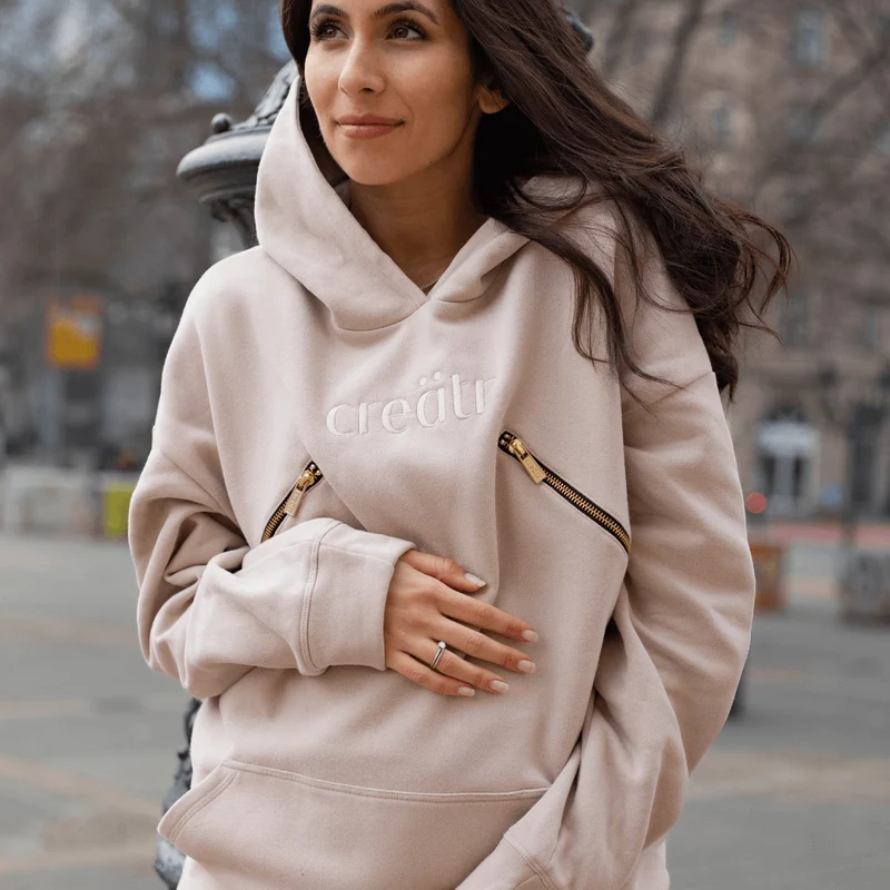 Umstands-Hoodie mit Stillfunktion