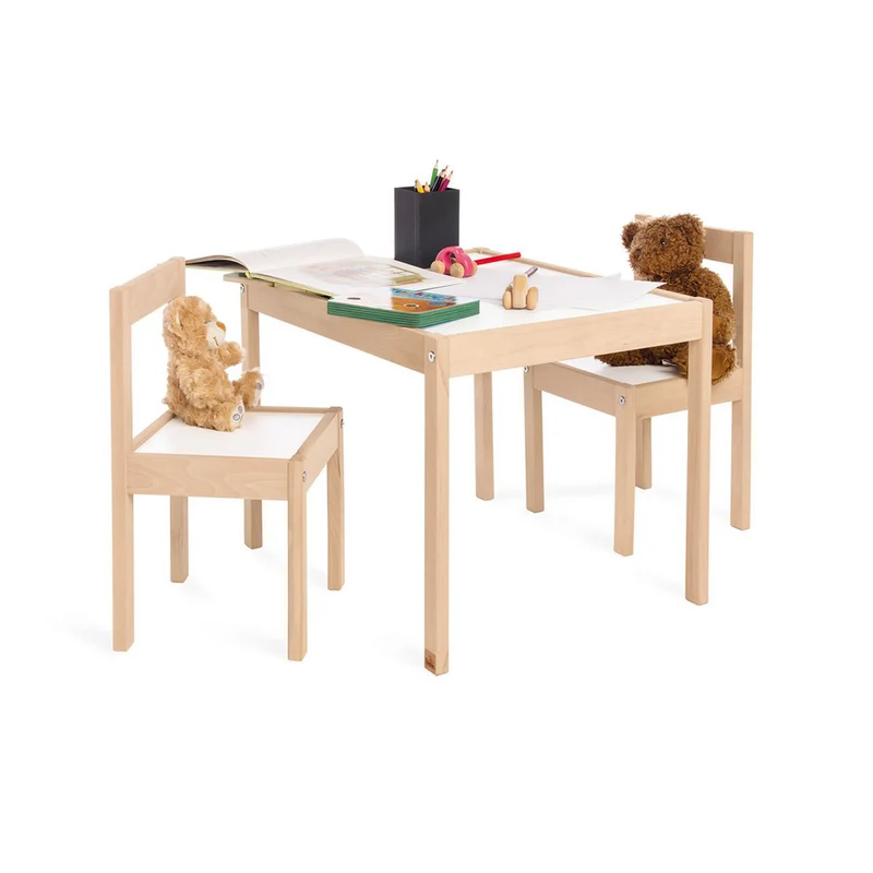 Sitzset 3-teilig - Kindertisch & 2 Stühle