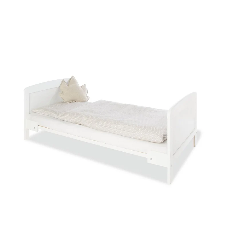 Babybett Viktoria 70x140 cm, höhenverstellbar & umbaubar