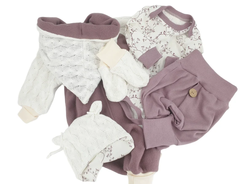 Coole Pumphose | Babyset Beere – kurz & lang bis Gr. 140 | Handmade