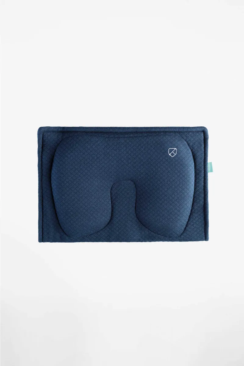 PERFECT HEAD BREASTFEEDING AIR Pillow for Plagiocephaly - Dark Blue