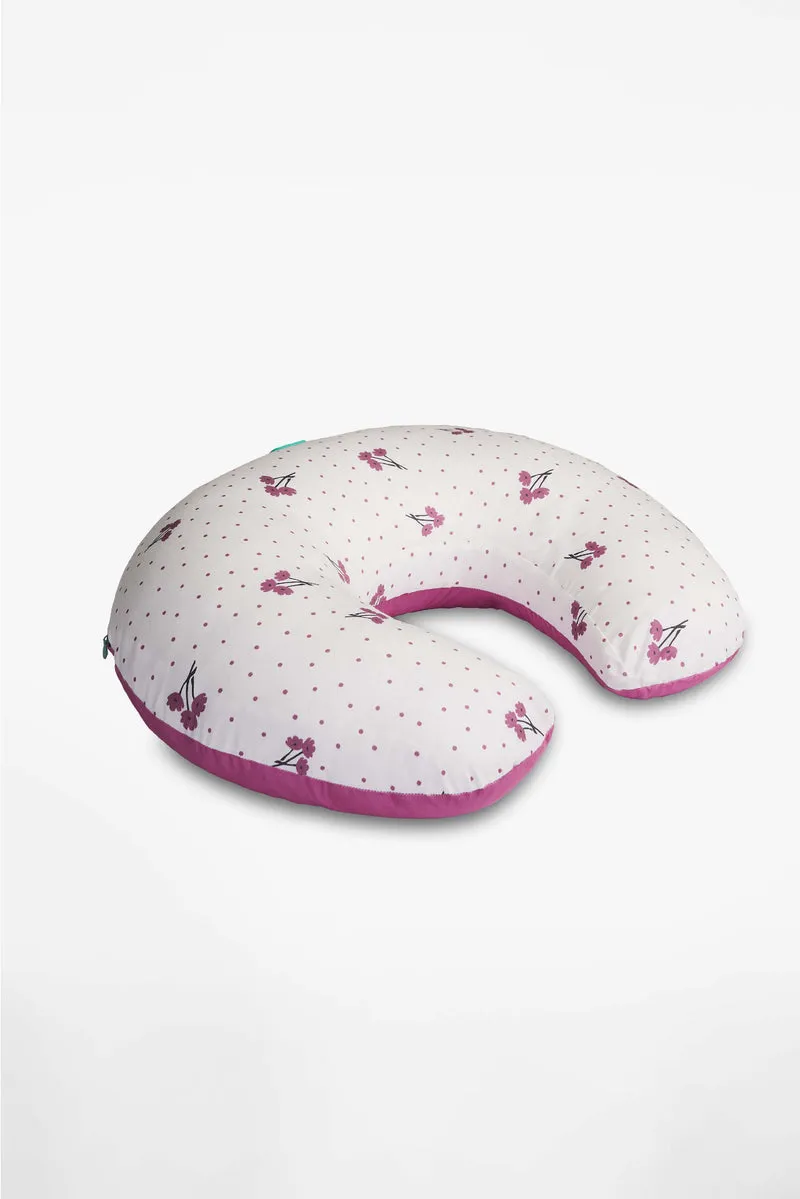 HUG BABY Breastfeeding Pillow - Blossom Purple