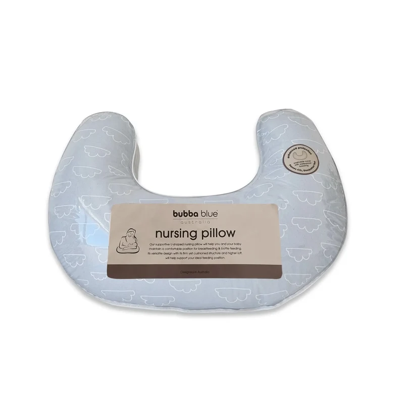 Bubba Blue Nordic Nursing Pillow - Sky/Mint