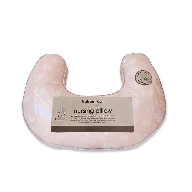 Bubba Blue Nordic Nursing Pillow - Berry/Rose