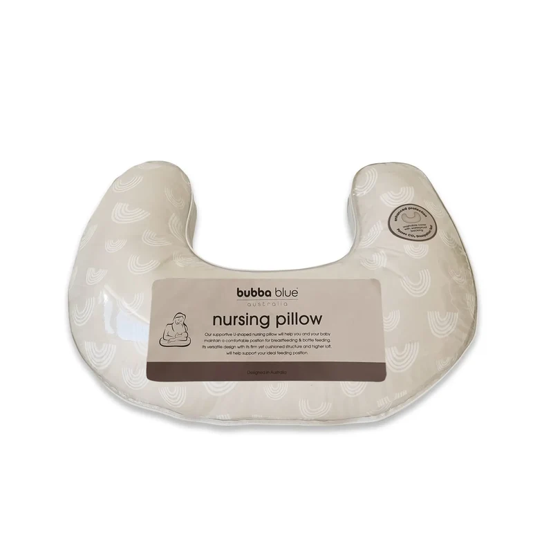 Bubba Blue Nordic Nursing Pillow - Sand/Grey