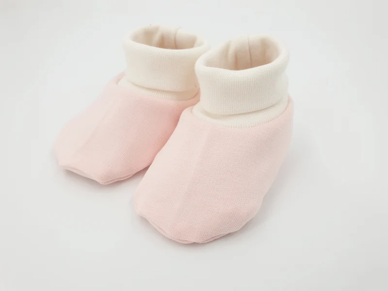Puschen, Schuhe rosa/creme von Atelier MiaMia