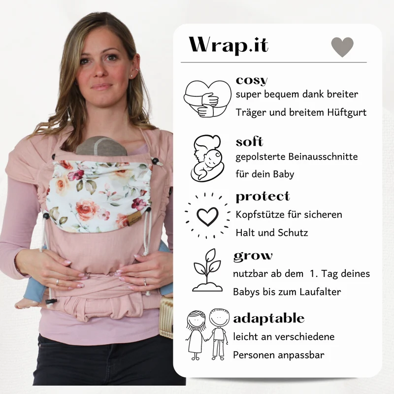 Wrap.it Classic SLIM Premium Babysize - Juna -