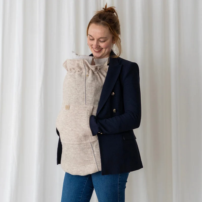 Tragecover Wollwalk beige