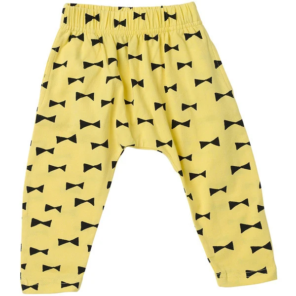 Slouch Pants - Yellow Bows