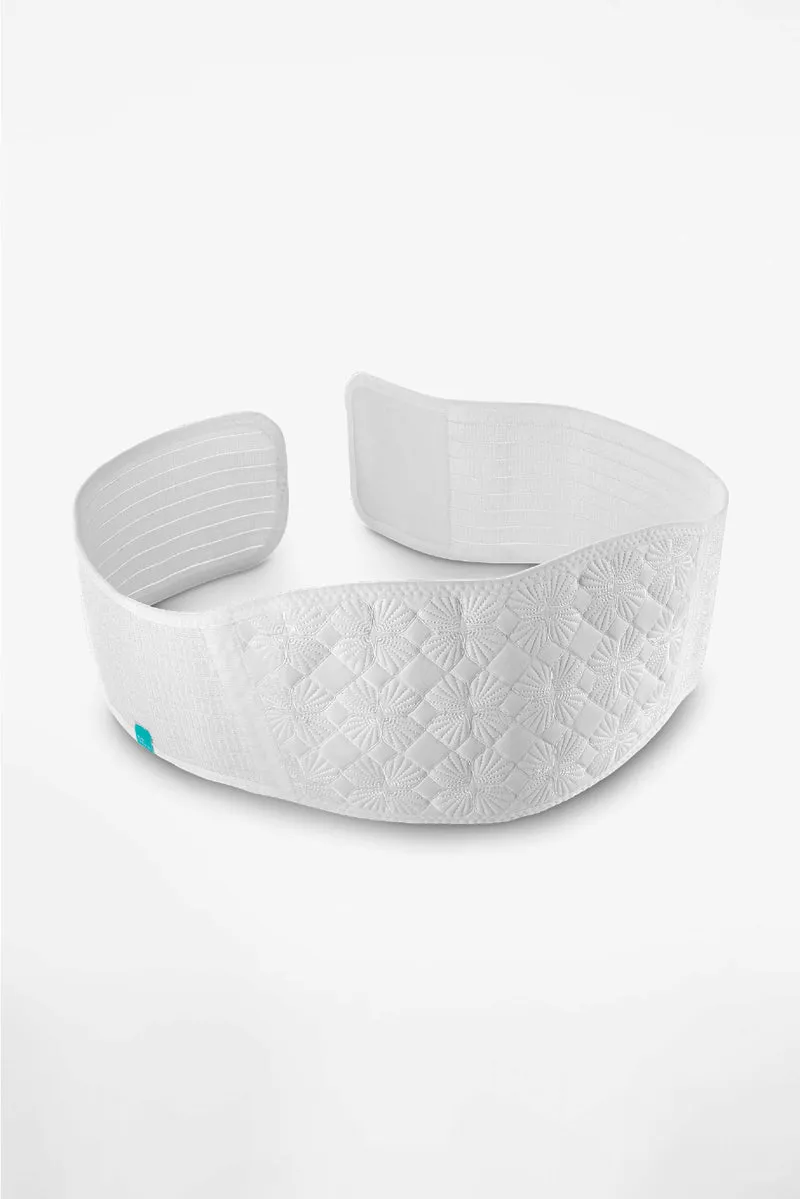 BELLY BAND Pregnancy Support Band - White