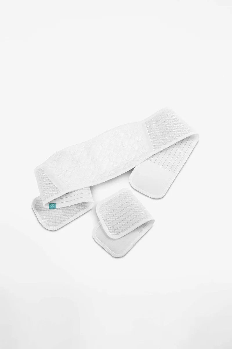 BELLY BAND Pregnancy Support Band - White