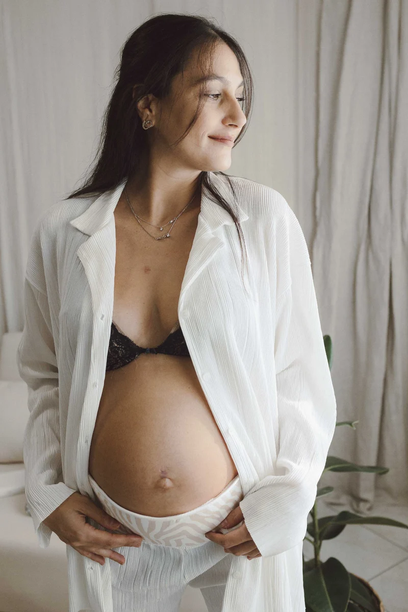 BELLY BAND Pregnancy Support Band - Tiger-print