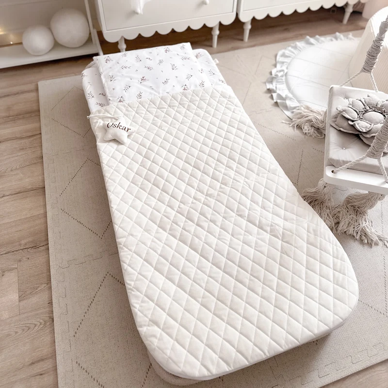 Kinderschlafsack Set | Premium Baumwolle & Samt