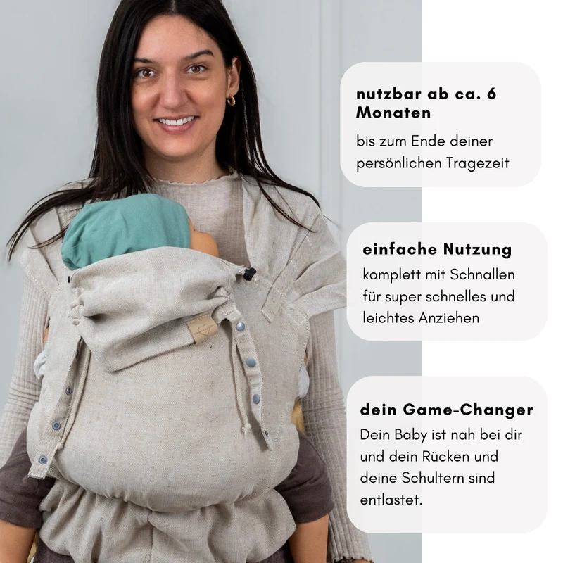 Click.it - Cream - Full Buckle ab 6 Monaten
