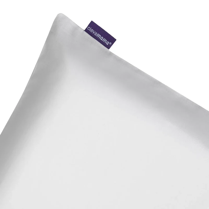 Clevamama ClevaFoam® Baby Pillow Case- 100% Natural Cotton