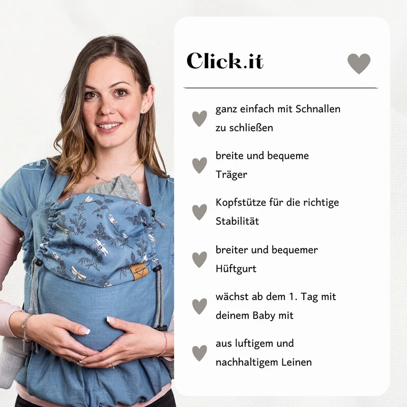 Click.it - Juna - Full Buckle ab 6 Monaten