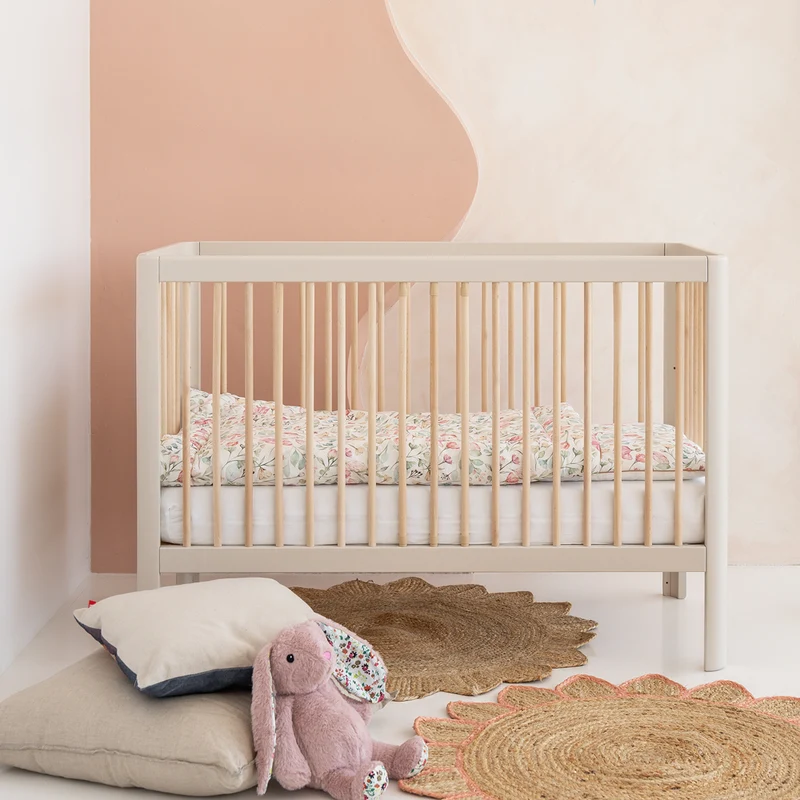 Babybett Kokon 60 x 120 cm, Buchenholz