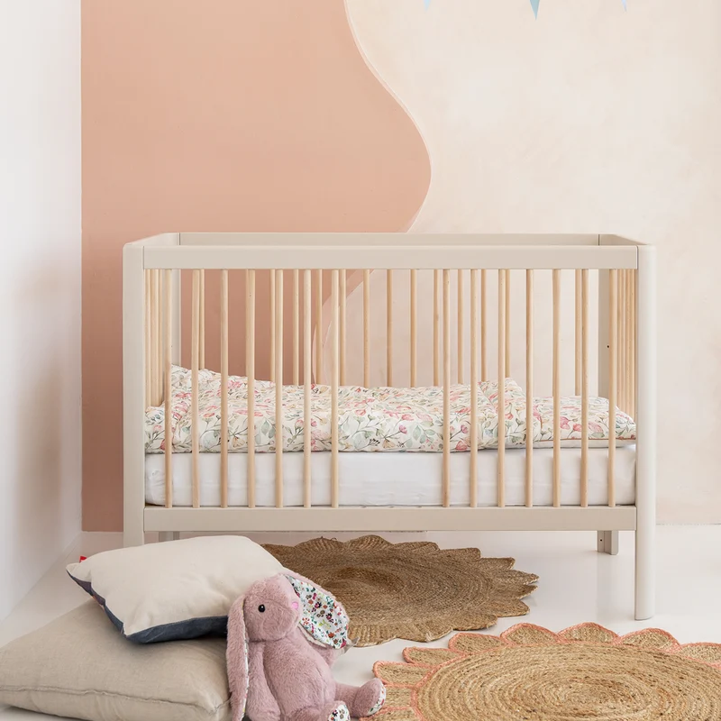 Babybett Kokon 60 x 120 cm, Buchenholz