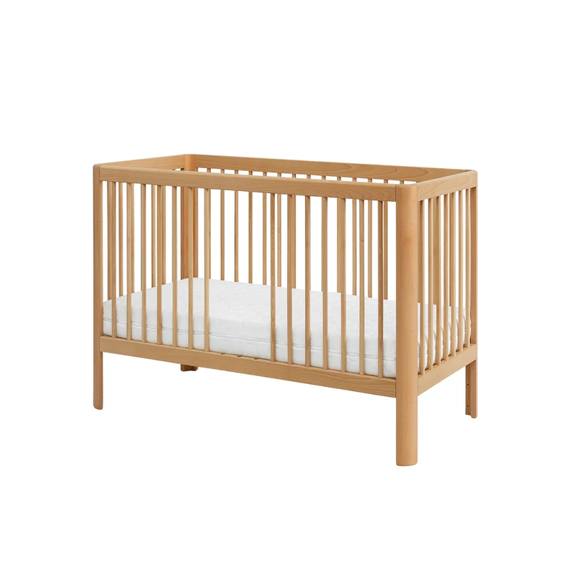 Babybett Kokon 60 x 120 cm, Buchenholz