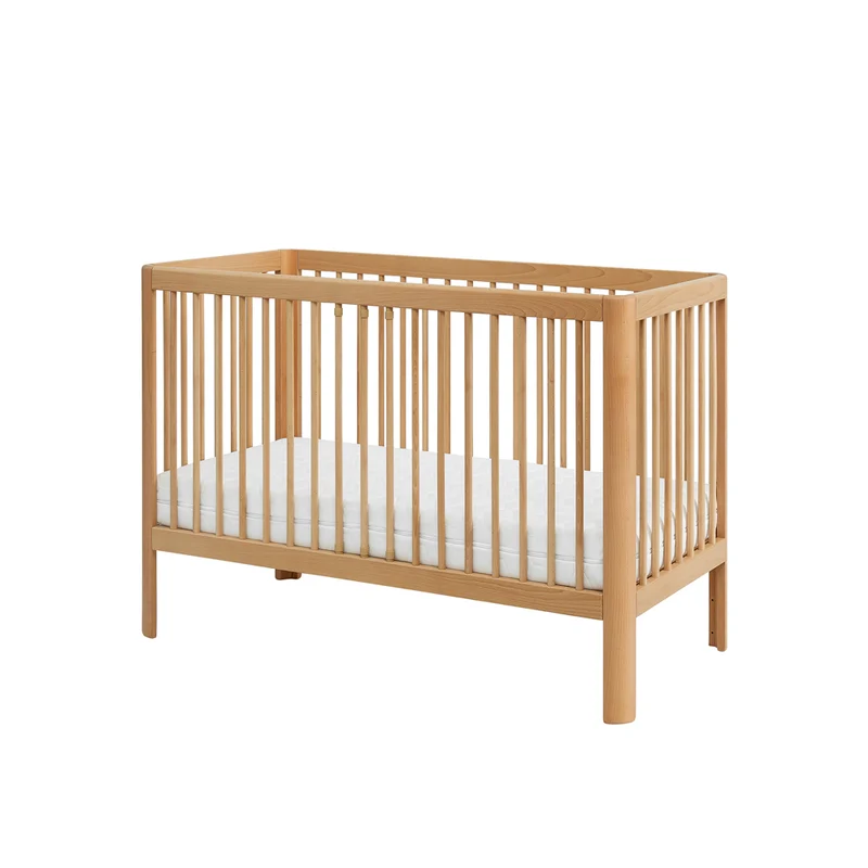 Babybett Kokon 60 x 120 cm, Buchenholz