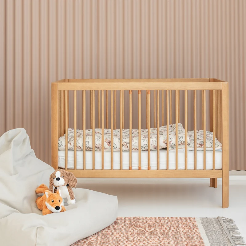 Babybett Kokon 60 x 120 cm, Buchenholz