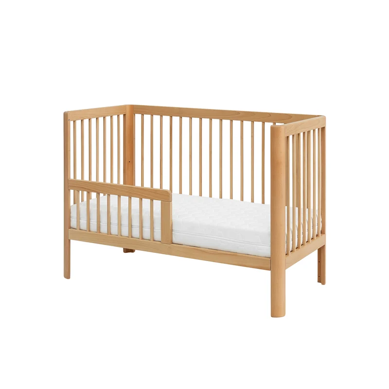 Babybett Kokon 60 x 120 cm, Buchenholz