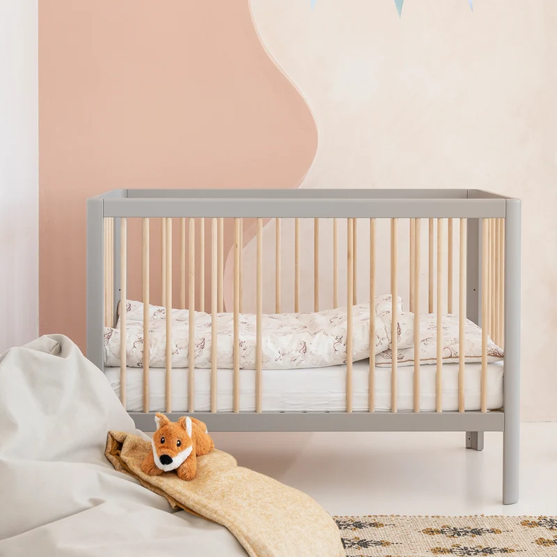 Babybett Kokon 60 x 120 cm, Buchenholz