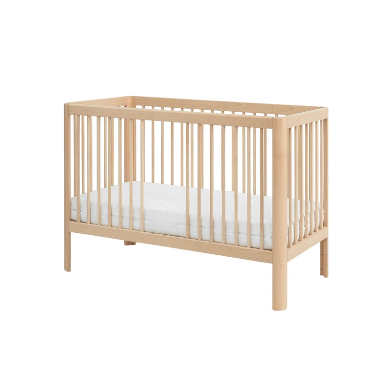 Babybett Kokon 60 x 120 cm, Buchenholz