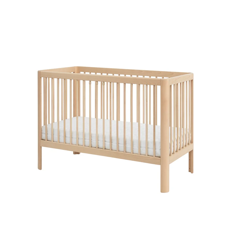 Babybett Kokon 60 x 120 cm, Buchenholz