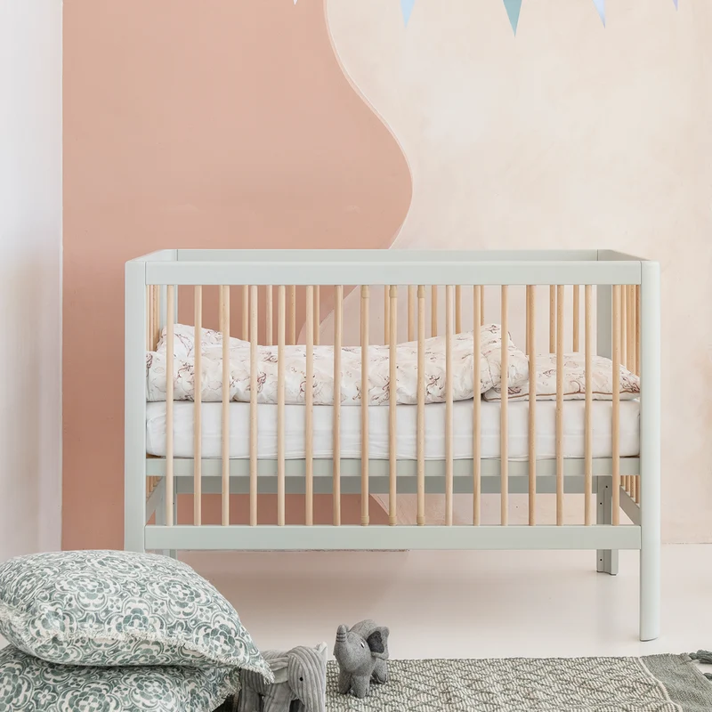 Babybett Kokon 60 x 120 cm, Buchenholz