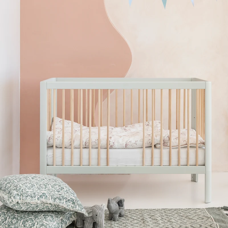 Babybett Kokon 60 x 120 cm, Buchenholz