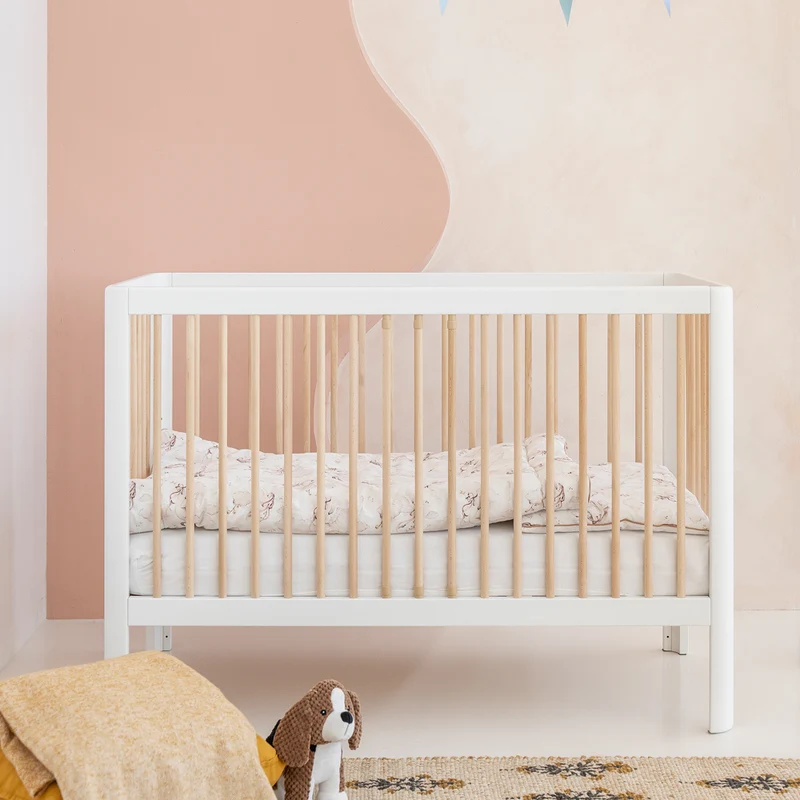 Babybett Kokon 60 x 120 cm, Buchenholz