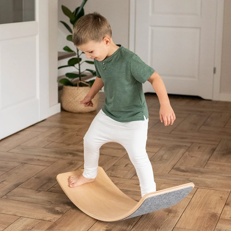 Houten balansbord