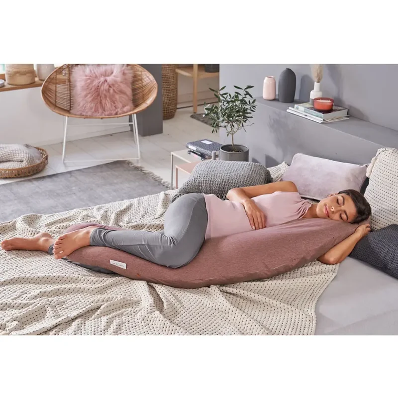 Theraline Muslin Maternity & Nursing Pillow - Sage