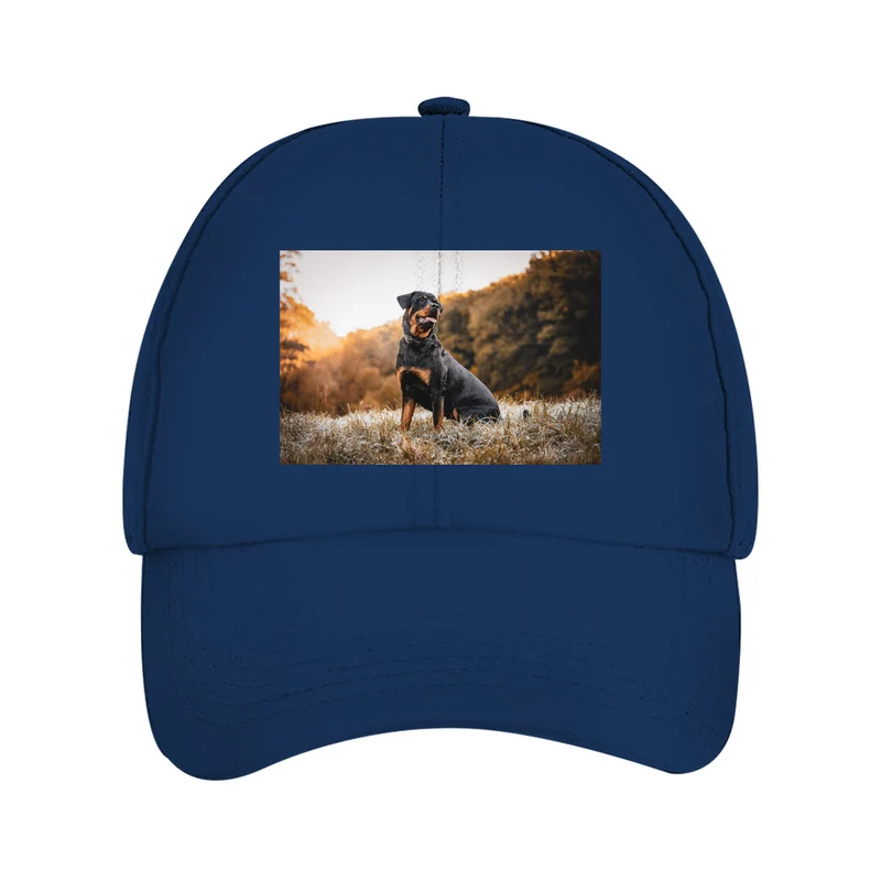 Foto auf dem Cap - individuelles Cappy